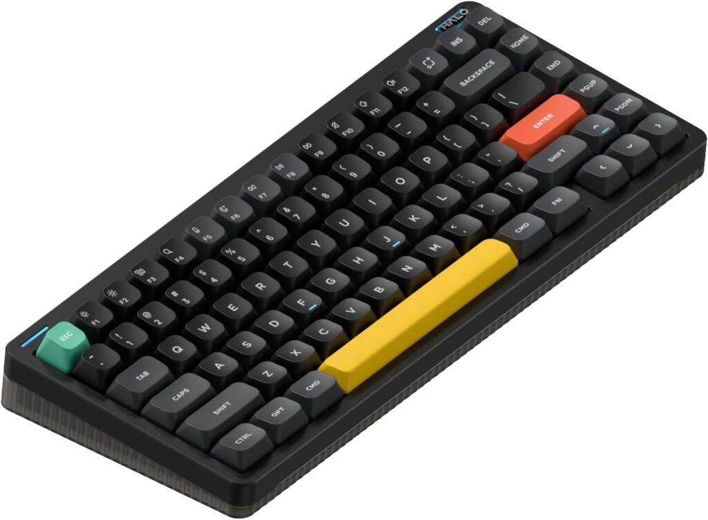 NuPhy Halo75 V2: El teclado que suena tan bien como se ve (y brilla más que tu futuro).