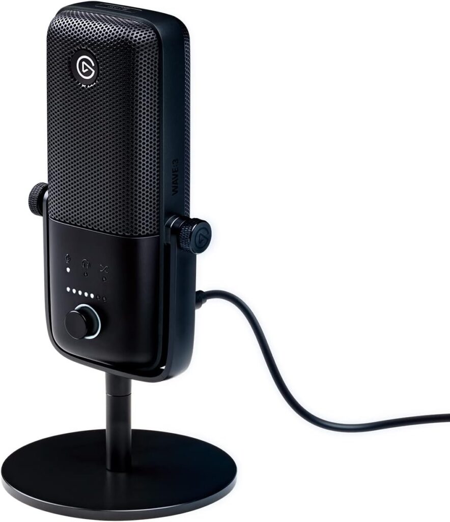 El gato Wave 3: El micrófono que te hace sonar como un locutor profesional sin esfuerzo.
