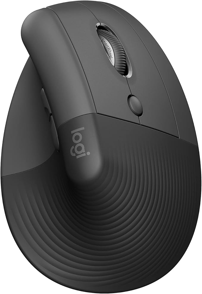Logitech Lift: El ratón que le da un descanso real a tu muñeca.