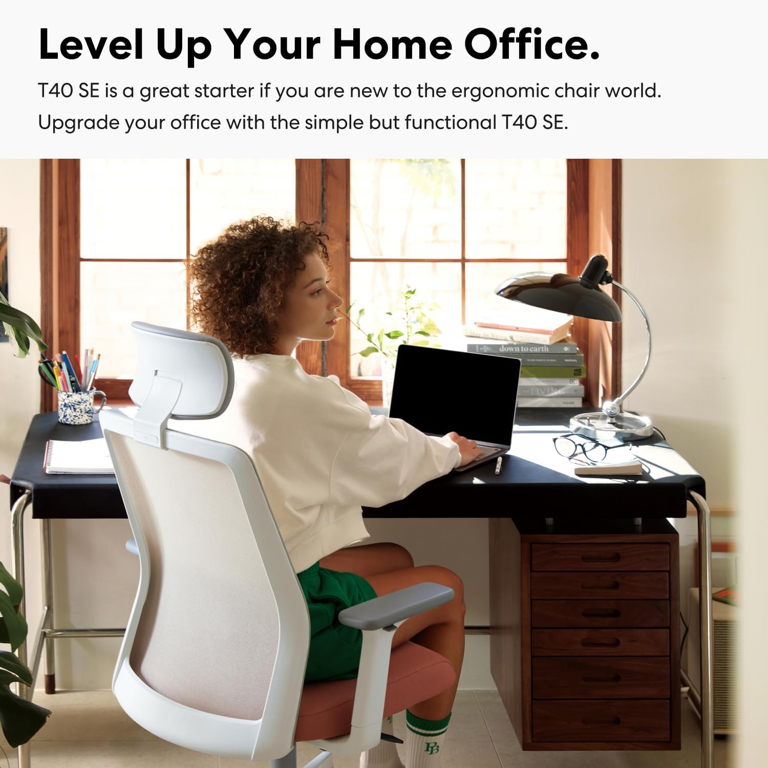 SIDIZ T40 SE Ergonomic Office Chair : Comfortable Home Office Chair for Light Users with Reclining Tilt Lock, Headrest, 3D Armrests, Mesh Back Computer Desk Chair, Alternative Gaming Chair (Black) SIDIZ T40 SE Ergonomic Office Chair : Comfortable Home Office Chair for Light Users with Reclining Tilt Lock, Headrest, 3D Armrests, Mesh Back Computer Desk Chair, Alternative Gaming Chair (Black)