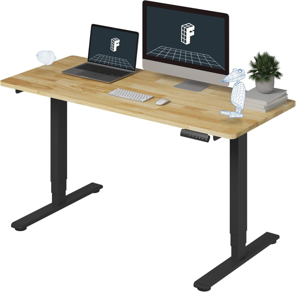 Escritorio Elevable FlexiSpot E6: Potencia dual para tu espacio de trabajo.