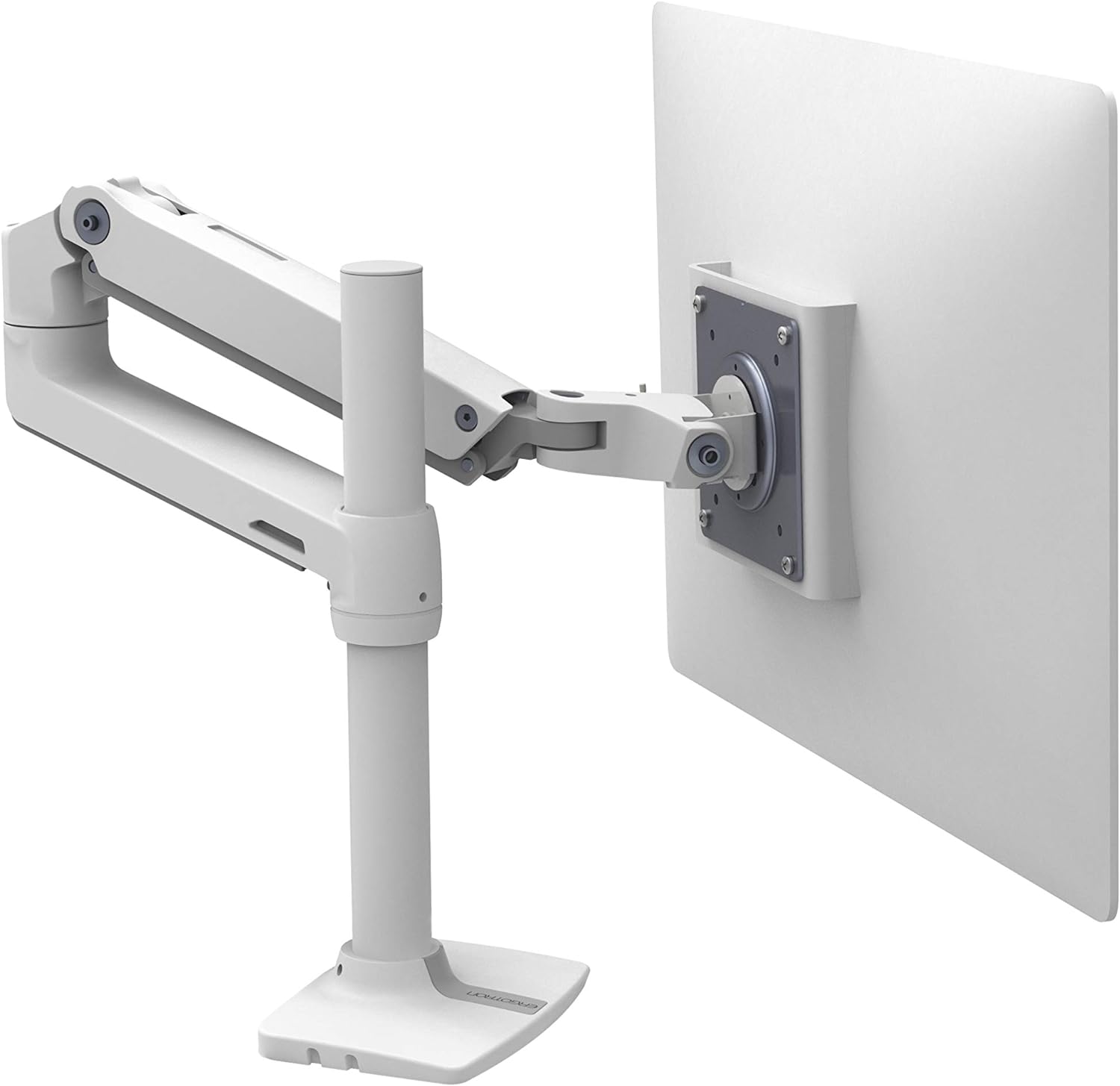 Ergotron – LX Monitor Arm, Single Monitor Desk Mount – fits Flat Curved Ultrawide Computer Monitors up to 34 Inches, 7 to 25 lbs, VESA 75x75mm or 100x100mm – Matte Black